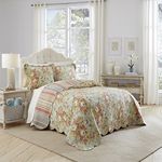 Waverly Spring Bling Bedspread Collection, 96x110, Vapor