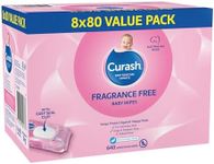 Curash Fragrance Free Baby Wipes - 