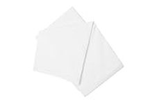 Belledorm White Flat Sheet, 100% Cotton, 200 Thread Count Percale (King Size)