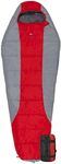 TETON Sports Tracker +5F Ultralight Sleeping Bag Perfect for Backpacking, Hiking, and Camping; Red/Grey