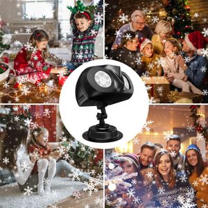 Binocular LED Snowflake Projector – Outdoor Holiday Light Display