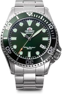 Orient Mako RN-AC0K02E Automatic Watch, Mechanical, Made in Japan, Automatic Diver's Watch, Green, Dial Color - Green, Sport DiverStyle DiverStyle Watch