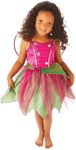 amscan 995054 - Child Girls Mulberry Fairy Jumpsuit Boys Halloween Fancy Dress Kids Costume Age: 4-6 Years