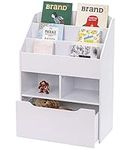 UTEX Bookshelf for Kids, Wooden Boo