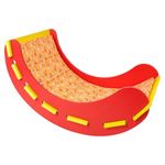 ECLT Craft Wooden Baby Cot | Babies Swing | Jhula for Baby | Baby Swing Hanging Indoor Outdoor for Kids Age Range 0 to 5 Years (Red)