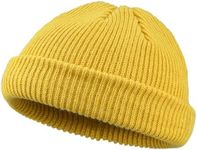 CLAPE Watch Cap Solid Cool & Stylish Cuff Beanie Hip-Hop Dancing Worker Knitted Hat Classic Men's Warm Winter Hats Daily Hat