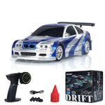 TOUCAN RC HOBBY RC 1/43 Scale Ready to Go Race Car Remote Control Drift Car 4WD Mini Toy Lights