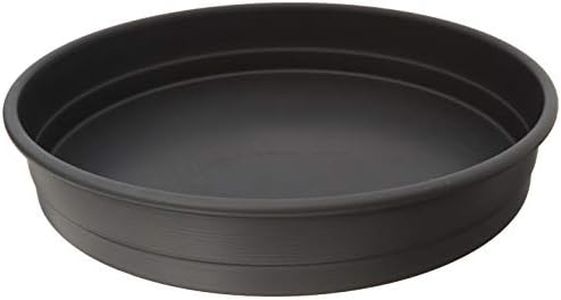 LloydPans 12x2.25 Chicago Style, Pre-Seasoned PSTK, Self-Stacking Deep Dish Pizza Pan, 12x2.25 inches, Dark Gray