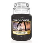 Yankee Candle Scented Candle, Black Coconut Large Jar Candle, Long Burning Candles: up to 150 Hours, Perfect Gifts for Women