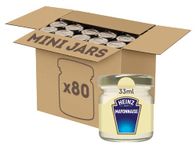 Heinz Mayonnaise Jar, 34 ml (Pack of 80)