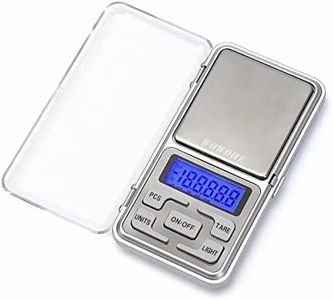 WOWOHE Food Travel Scale Portable Pocket Scale Gram Capacity 500g Degital Kitchen Small Miniature Scale Lab Measuring Scale High Precision