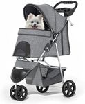 MoNiBloom 3 Wheels Pet Dog Cat Stro