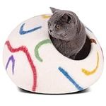 MEOWFIA Cat Bed Cave Premium Felt -