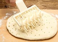 Ochtend ® Pizza Dough Roller Docker Plastic Dough Docker Pizza Dough Press Dough Blistering Killer for Pastry Dough and Pizza Crust and Cookies