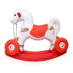 Cr18 Collection Baby Horse Ride 2 in 1 and Rocker for Kids Age 1-5 Years (Multicolour, Toys)