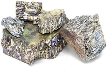 Bismuth Chunk (2 pounds | 99.99+% Pure) Raw Bismuth Metal | Great for Crystal Making by MS MetalShipper