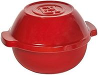 Emile Henry Ceramic Bread/Potato Cooker | Burgundy