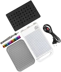Briartw Hot Foil Press Machine 110V & Heat Activated Foil Roll Set - Portable Stamping Machine for Card Making, DIY Crafts, Scrapbooking - Compatible with Most 6" Wide Platform Die Cutting Machines