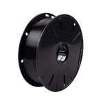 Tesseract Premium Polycarbonate PC 1.75mm 3D Printing Filament | Dimensional Accuracy +/- 0.03mm | Compatible with Most FDM Printers | 1 KG 3D Printer Filament - PC Black (Quantity 1)