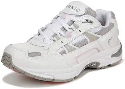 Vionic Orthaheel Women's Action Walker Shoes White/Pink 8.5 C/D US