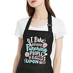 Gvlrbut Funny Aprons for Women with