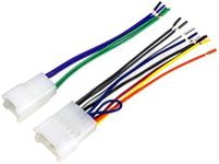 Scosche TA02B Stereo Wiring Harness Compatible with Select 1986-20 Toyota, Lexus, Scion and Subaru Vehicles - Aftermarket Radio Wire Harness for Car Stereo . Check Vehicle List Below for Your Model