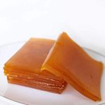 Sitara Foods Mango Jelly Slices Shade Dried Mamidi Tandra Amawat Home Made 250 Grams Box