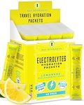 Key Nutrients Pack of 40 Electrolytes No Sugar - Electrolyte Powder Packets - Electrolyte Powder - Hydratation Mix - Hydration Powder Lemonade Electrolyte Drink Mix - No Calories, Gluten Free Electrolytes Powder - Keto Friendly, Non GMO, Made in USA