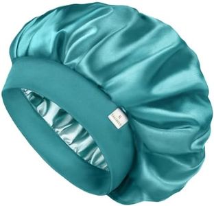 YANIBEST Soft Satin Bonnet for Men Women, Sleep Cap to Maintain Moisture