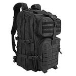 ProCase Tactical Backpack 42L Large Rucksack 3 Day Outdoor Military Army Assault Pack Go Bag Backpacks -Black