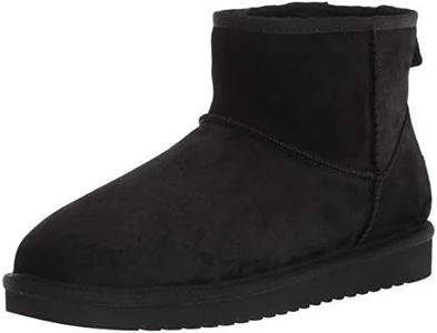 Koolaburra by UGG womens Koola Mini Ii Ankle Boot, Black, 7 US