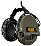 Sordin Supreme PRO X Neckband Safety Ear Muffs - with Gel Seal Hygiene Kit - Gel Ear Cups SNR: 25dB - Green - 76302-X-10