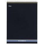 Mead Legal Pad, Top Spiral Bound, Wide Ruled Paper, 70 Sheets, 8-1/2" x 11", Yellow Cyan (MEA59880)