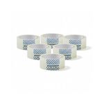 Divayanshi Clear BOPP Packaging Tape | Transparent Adhesive Tape | 48mm x 50 Meter | Pack of 6 | Carton Sealing & Packing