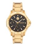 Versus Versace DTLA Collection Luxury Mens Watch Timepiece, Gold-VSPZT1521, OS, Versus Versace | DTLA