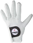 Titleist Players Golf Glove Mens LH Pearl, White(Medium, Worn on Left Hand)