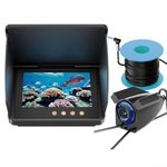 4.3 Inch For Ultra Clear ​screen Fish Finder Underwater Fishing Camera Ice Boat(4.3IPS+camera15m)