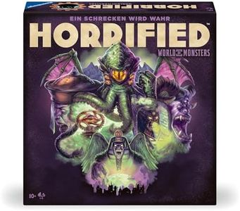 Ravensburger 22892 - Horrified: World of Monsters - Kooperatives und immersives Brettspiel für alle ab 10 Jahren, für Spieleabende mit Freunden Oder Familie, für 1-5 Horrified-Fans