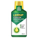 Lemsip Cough Syrup, 180ml, Catarrh and Mucus Relief, Chesty Cough, Sore Throat, Phlegm and Mucus Remover, Effective Dual Relief, Loosens Mucus, Cough Syrups, Medication