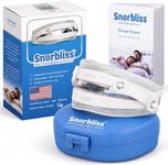 Snorbliss FDA Cleared Anti Snoring Device | Most Comfortable Snoring Solution, Custom Fit Boil and Bite Mouthpiece, Mandibular Advancement Device for Sleeping, Adjustable Snore Mouth Guard