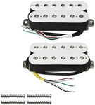 FLEOR Alnico 5 Guitar Pickup White 