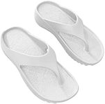 luoluoluo Women's Orthopedic Sandals Slippers Ladies Thong Flat Sandal Arch Support Flip Flops Slides Beach Pool Slippers Summer Sliders Outdoor Flip-Flops Comfort Sandals Breathable Non Slip Slider