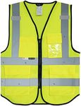 Salzmann 3M Safety Vest - Reflective High Visibility Vest with Multiple Pockets - Made with 3M Reflective Material