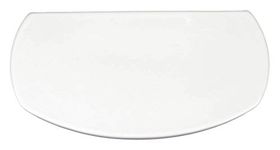 Toilet Tank Cover, 2x17-3/8x8-7/8 in, Wht