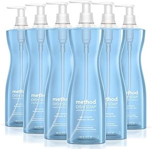 Method Liquid Dish Soap, Sea Minerals, Pack of 6