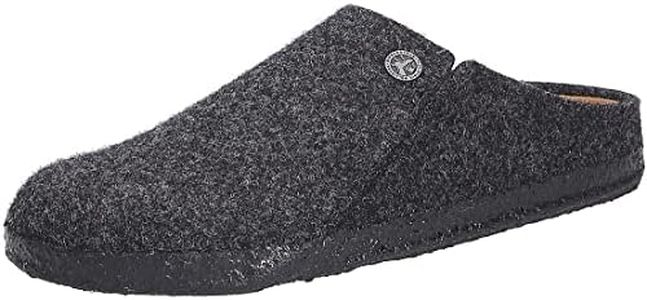 Birkenstock Womens Zermatt Backless Mules Slippers Grey 5.5 UK