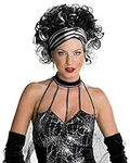 Morris Costumes Wicked Widow Wig Bl