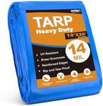 10x20Ft Tarp, Keten 14 Mil Tarps He