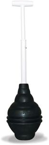 Korky 96-4AM BeehiveMAX Toilet Plunger, Black