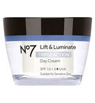 Boots No7 Lift & Luminate TRIPLE ACTION Day Cream 50ml 15 SPF + 5*UVA - Suitable for sensitive skin